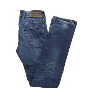 Diesel Waykee Men 28X32 Stretch Skinny Jeans Dark Blue